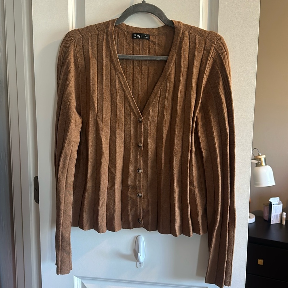 Mocha cardigan